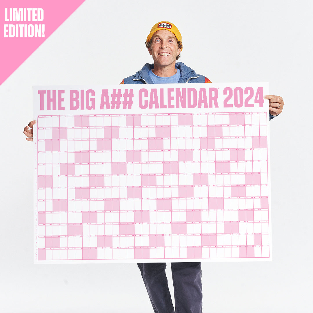 The Big A## Calendar 2024 Pink Limited Edition