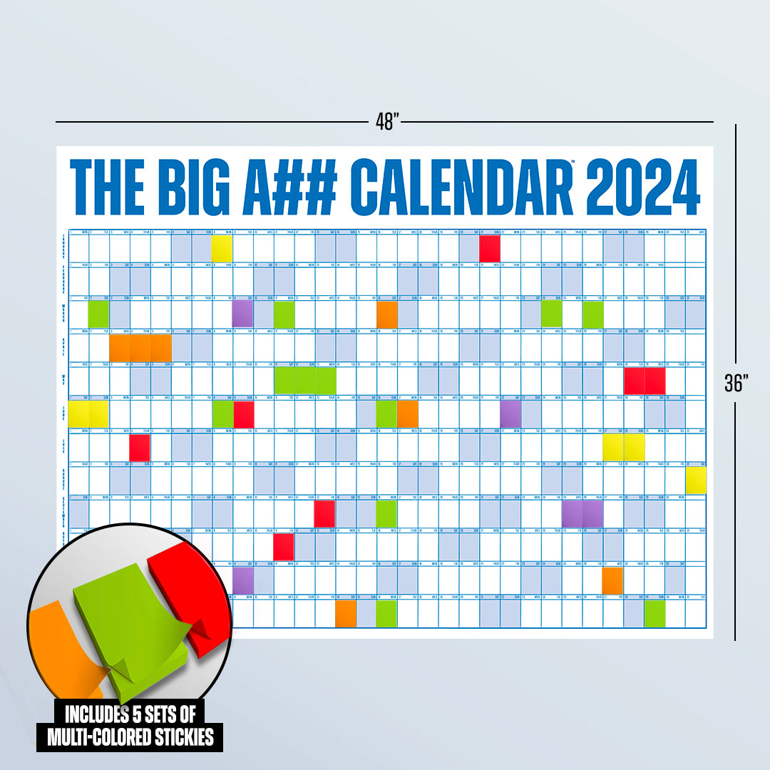 thebigasscalendar on Instagram: Big Ass Calendar Club… get your misogi's  ready for 2024!