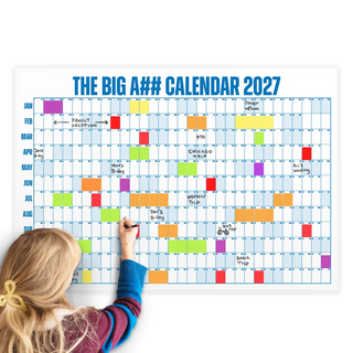The Big A## Calendar 2027