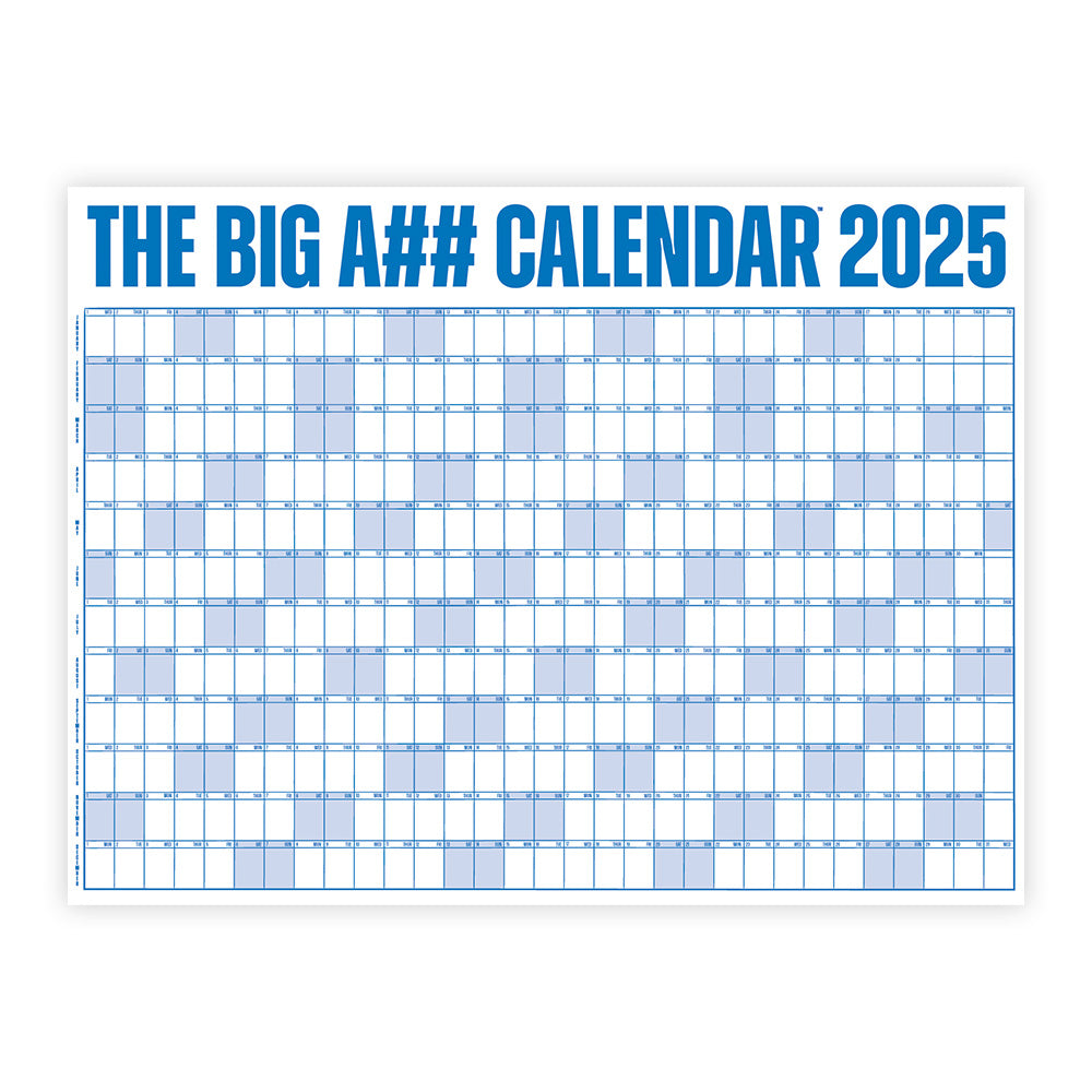 The Big A## Calendar™ 2025