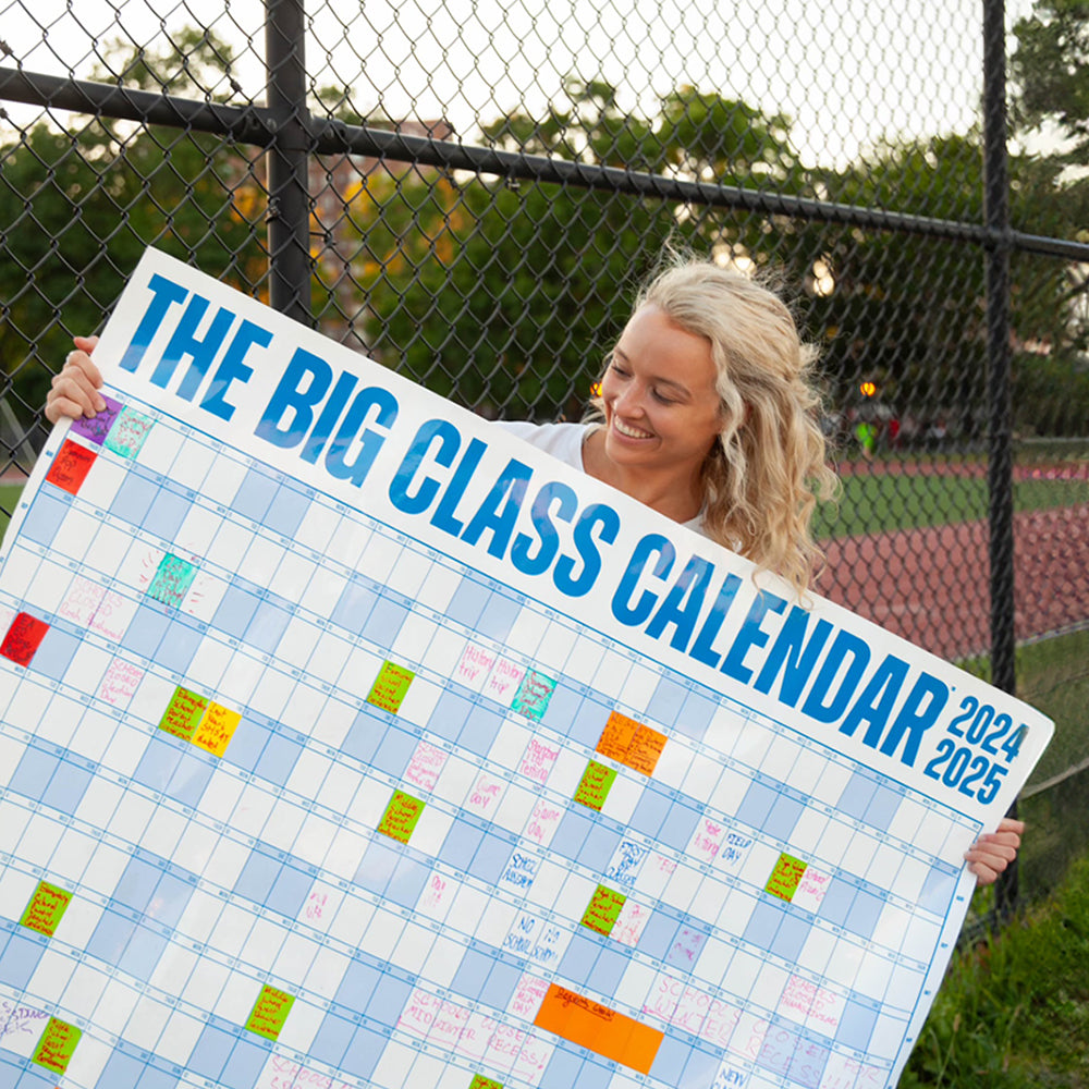 The Big Class School Year (July 2024 – June 2025) Calendar - Dry Erase