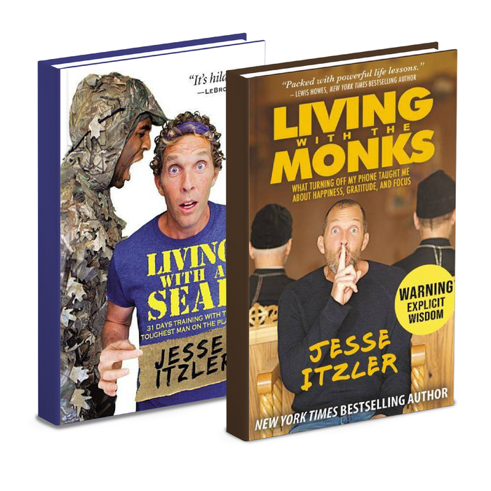 A Navy SEAL spent a month living in Jesse Itzler's home to train him