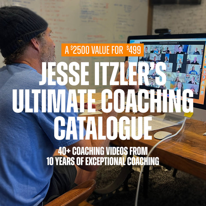 Jesse Itzler's Ultimate Coaching Catalogue