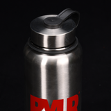 BYLR® Water Bottle - 40 oz Silver Stainless Steel